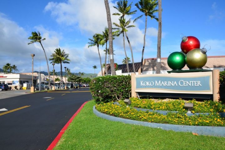 Stop by Koko Marina Center with LeaLea Trolley East Coast of Oahu Line