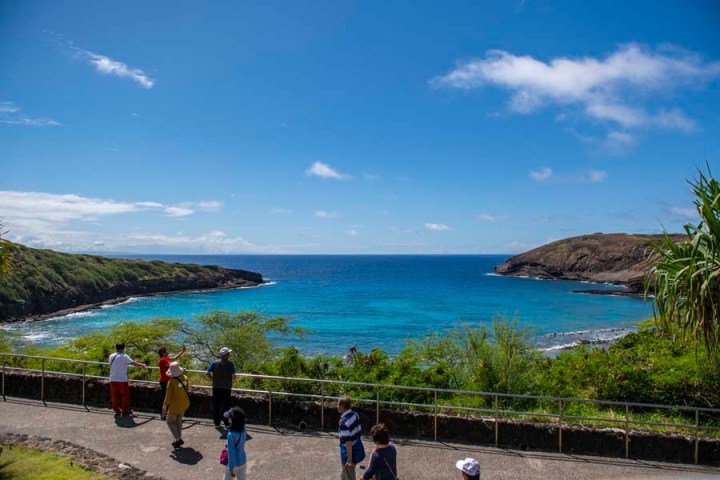 Hanauma Bay Double Decker Tour LeaLea Trolley